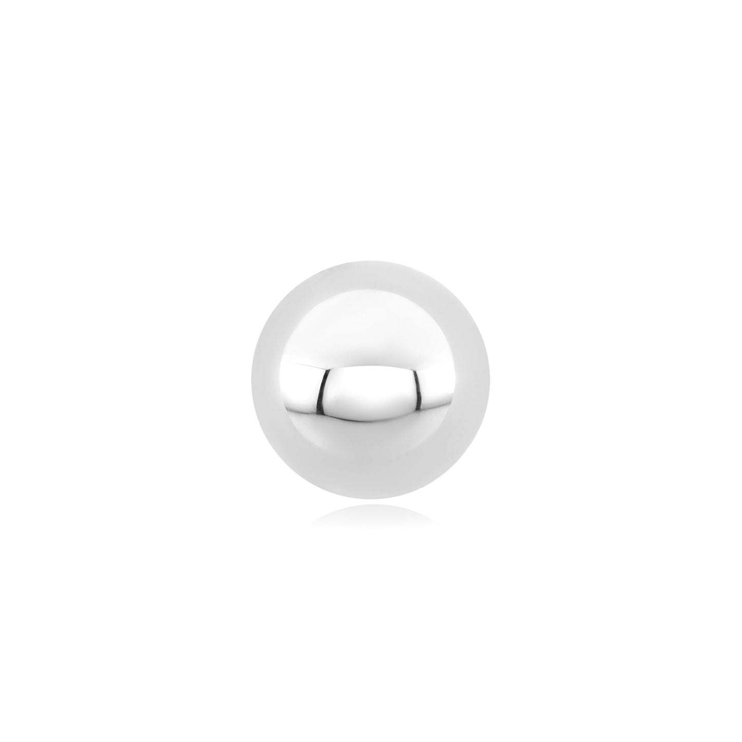 14k gold threadless end ball for body piercings