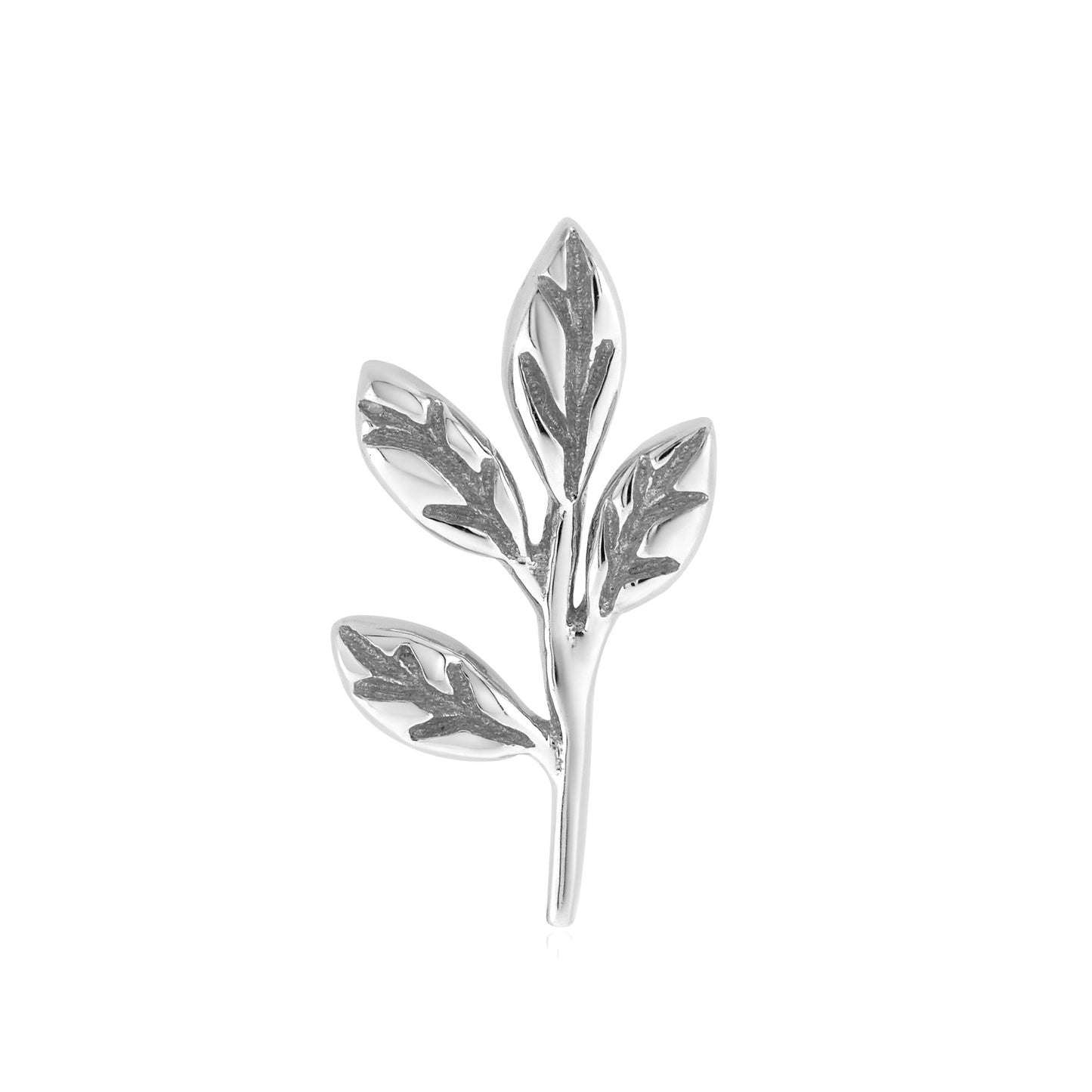 spring piercing jewelry – 14k gold threadless floral end