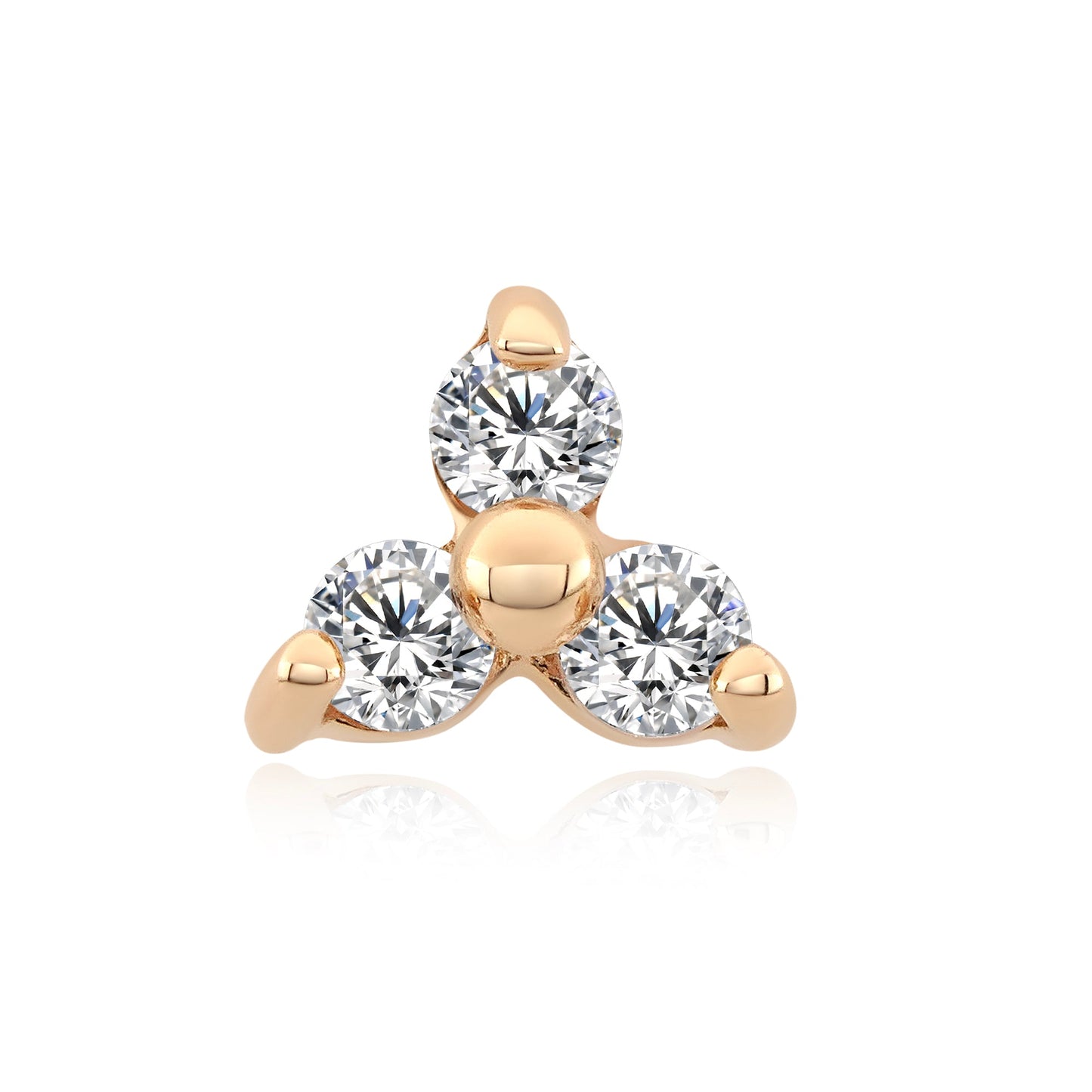 Triad Elegance - Cubic Zirconia