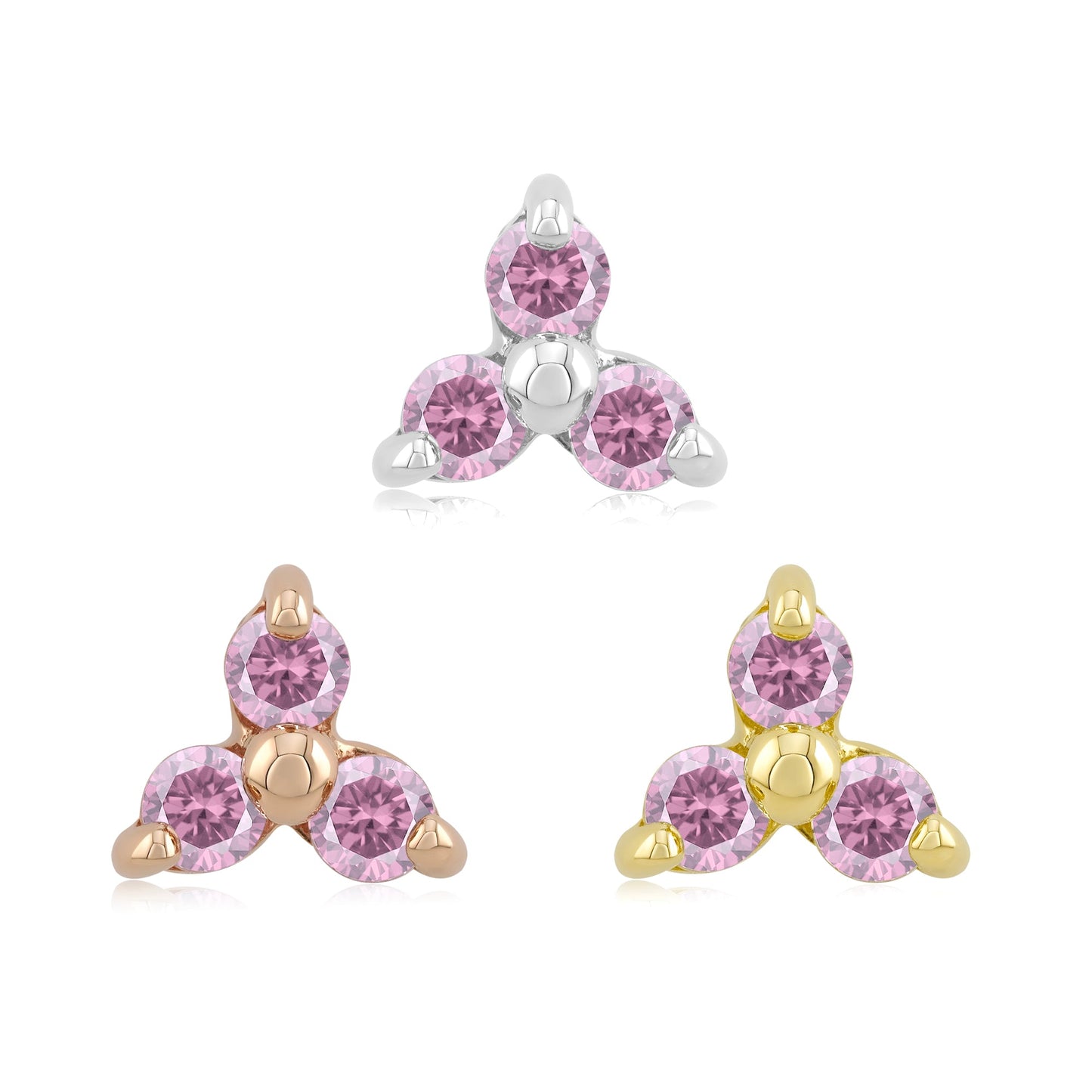 Triad Elegance - Cubic Zirconia