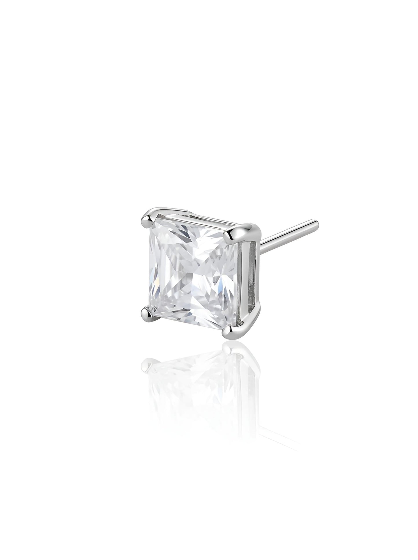 Titanium Princess Cut Prong